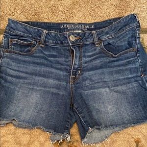 American Eagle Super Stretch Shortie Shorts